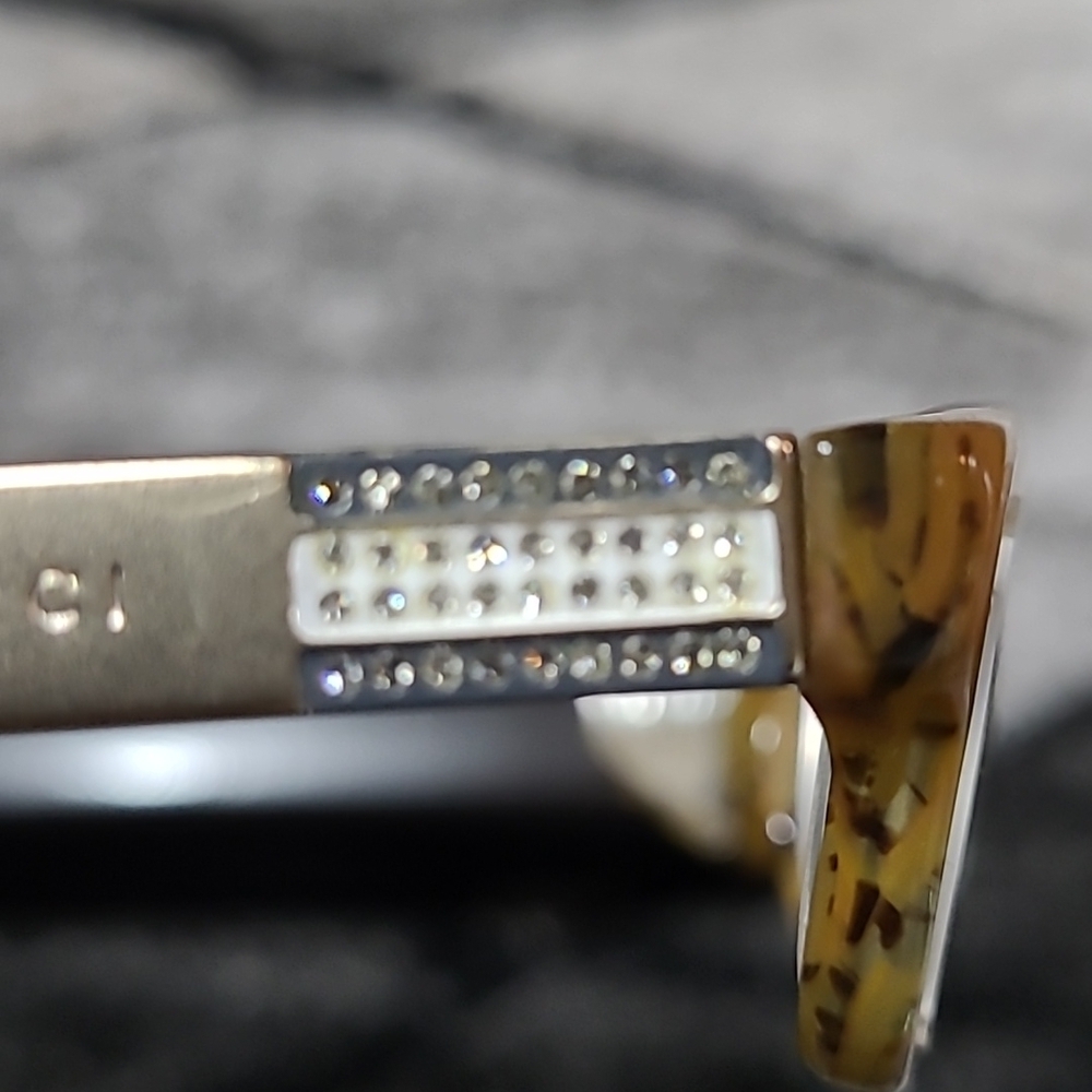 GUCCI Swarovski Eyeglasses & Case - Picture 11 of 13